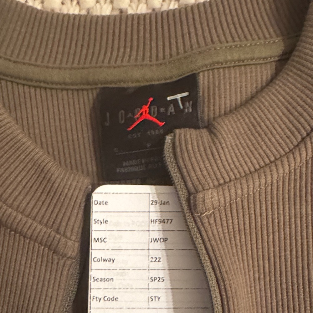 Jordan Long Sleeve Dress in Brown/olive greenish - Picture 3 of 5
